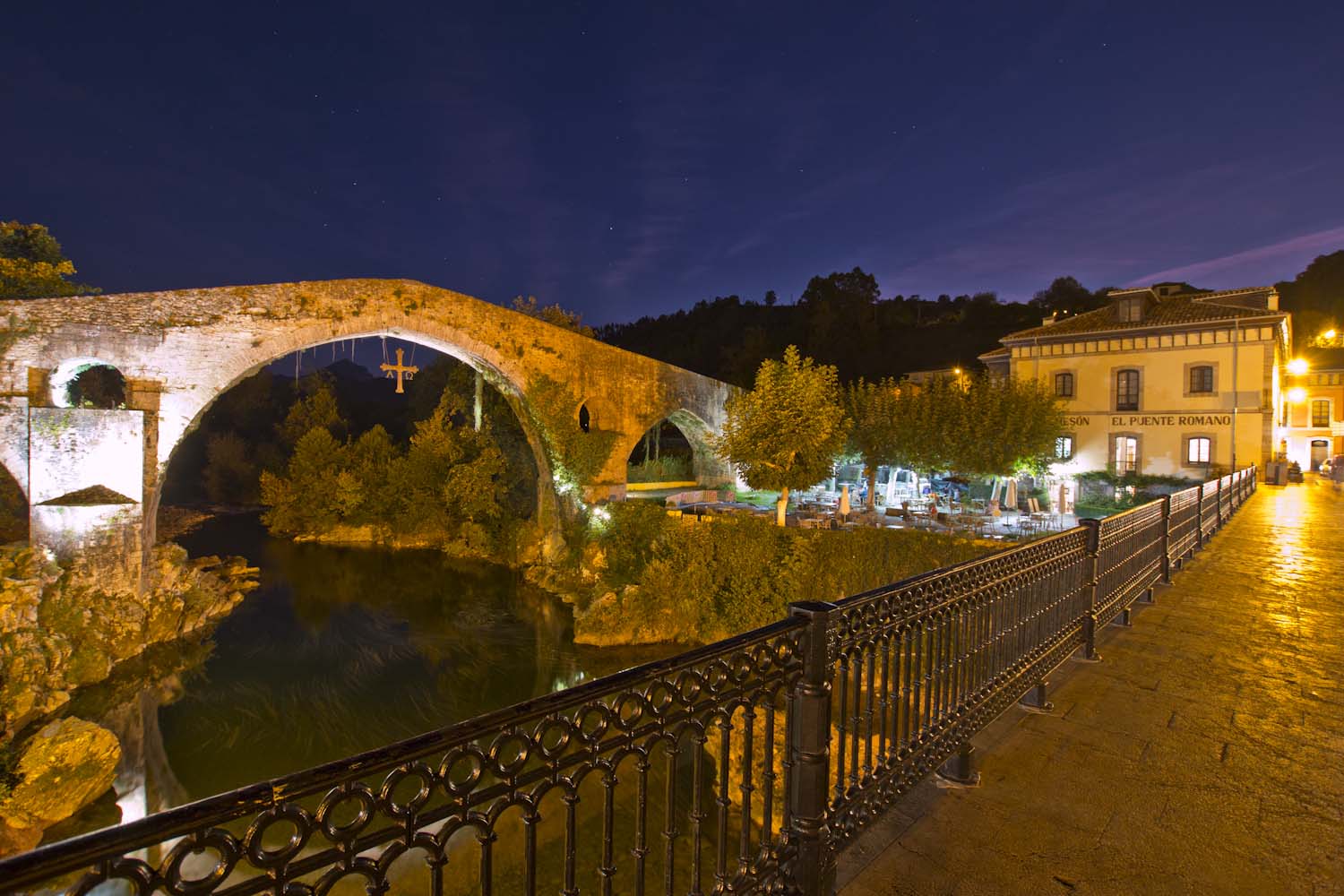 The Roman Bridge in Cangas de Onís